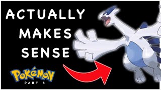 Useless Pokémon Shower Thoughts (PART 3) Lugia Explained and MORE Strange Facts