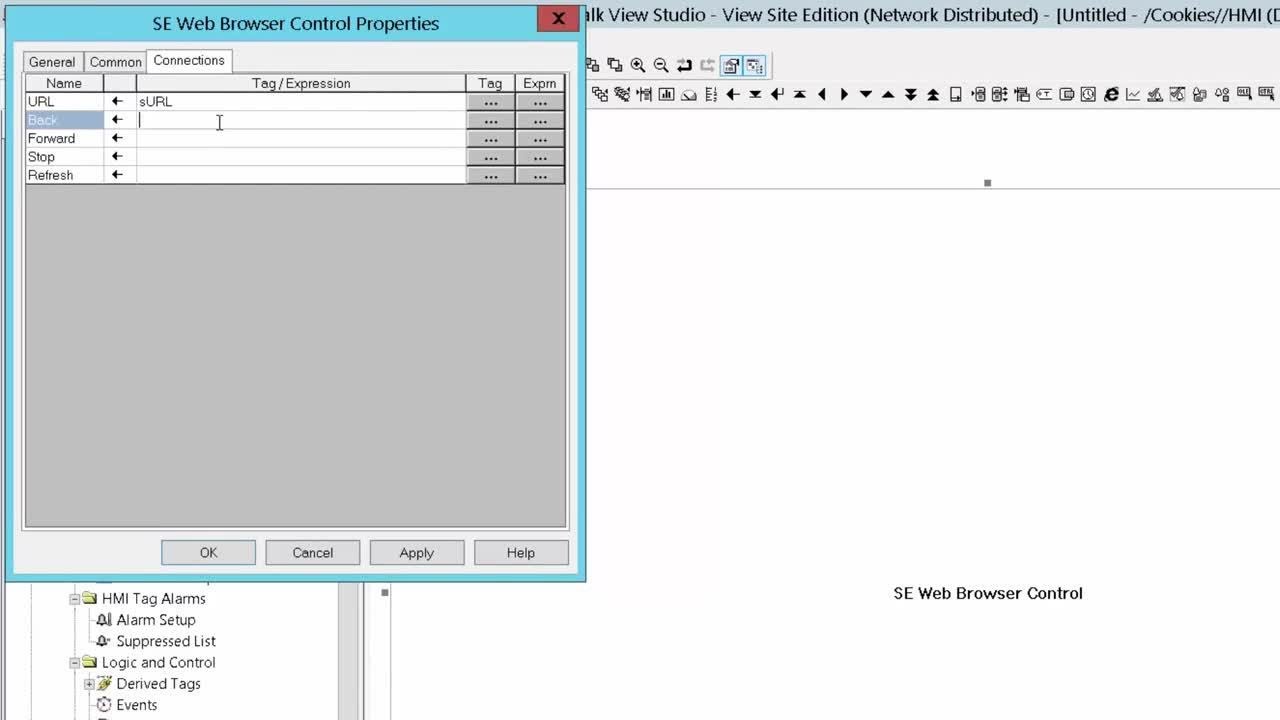 Using Factorytalk View Se Software To Visualize Web Content Youtube