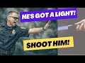 Cops Fighting The Light, Literally This Time