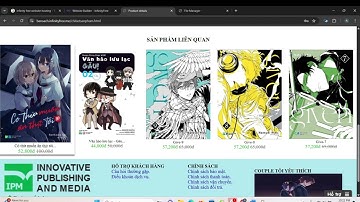 Website bán sách/truyện - Sản phẩm sinh viên FPT Polytechnic TP HCM