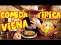 Viena - Comida típica verdadera en un restaurante lejos del centro