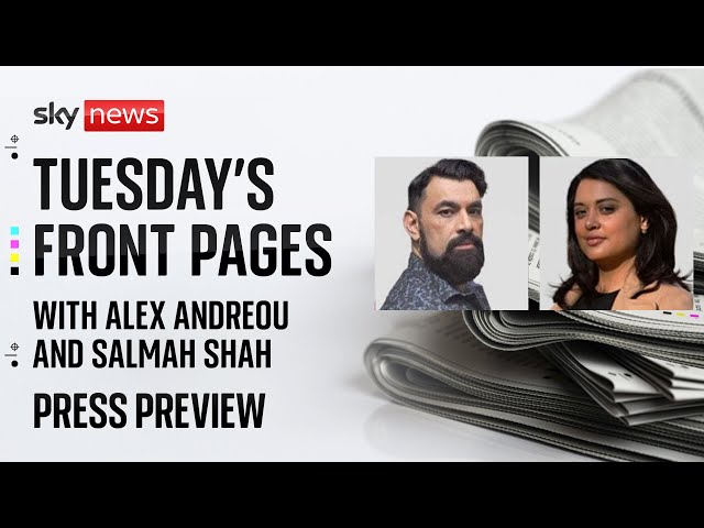 Press Preview: Tuesday