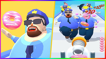 MAKE THEM FAT Game 🍩😂🌈 Gameplay (1) Android, iOs NEW Game 3D