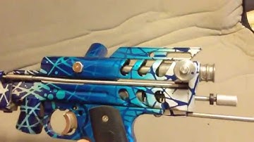 Kapp Razorback Autococker with Reverse Splash Anodizing