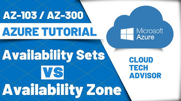 Az 104 Microsoft Azure Administrator - Azure Availability Sets vs Availability Zones