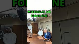 Air Force One Diplomacy: Trump Meets Qatar’s Emir Mid-Flight