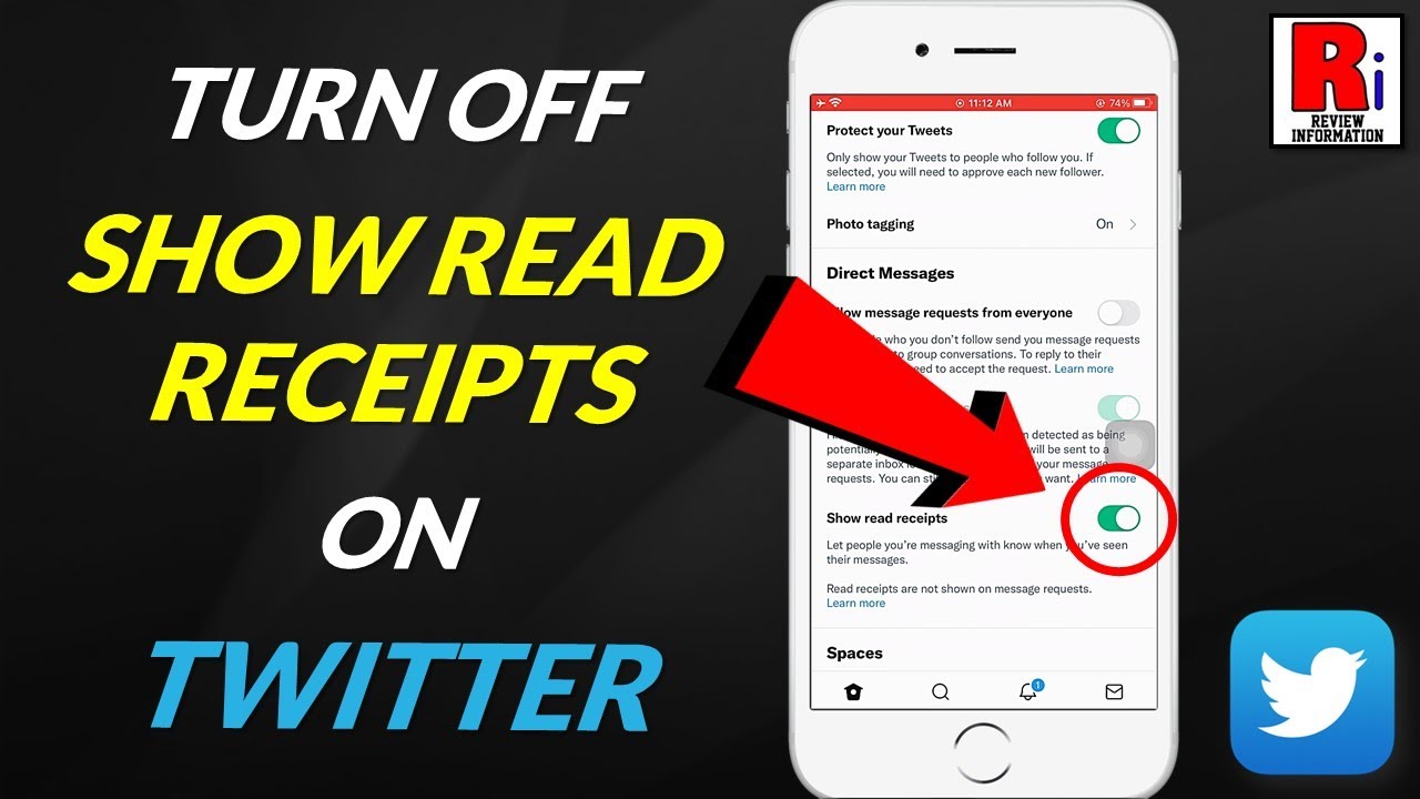 How to Turn Twitter Read Receipts on or Off