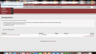 Discussion Forums   Academy