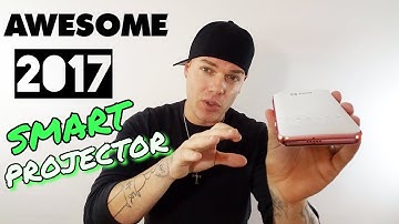New Portable Projector 2017 | Aodin Mini Android Projector