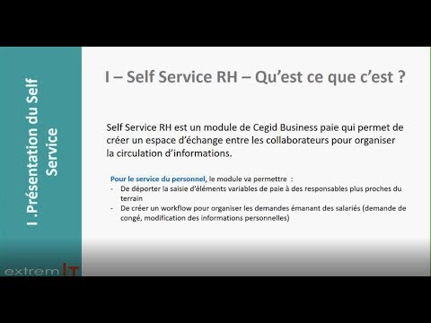 WEBINAR CEGID : Self-service RH & Dématérialisation RH