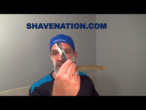 Straight Razor Beard Shave Dubl Duck