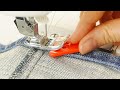 7 Easy Sewing Tips and Tricks for Jeans. You don&#39;t need to be a tailor | Ways DIY