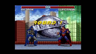 Justice League Task Force Full Walkthrough SNES Batman V The World