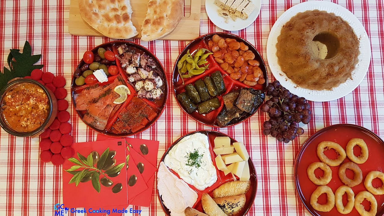 Clean Monday Party Ideas - Kathara Deftera idees gia party - Καθαρά Δευτέρα Ιδέες για Πάρτυ | Greek Cooking Made Easy