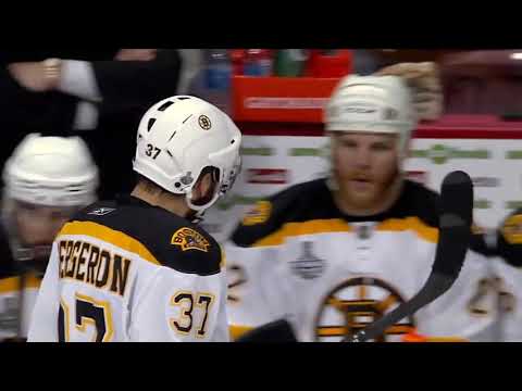 Patrice Bergeron 2nd Goal - Game 7, 2011 Stanley Cup Final Bruins vs. Canucks