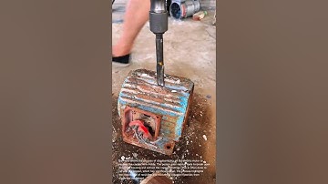 Stripping an Electric Motor: Recovering Copper Wire