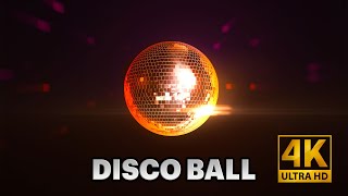 Disco Ball Video Color Party Lights For Room | Colorful  Disco Ball | 1 Hour | 4K