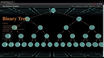 CS50 Final Project 3-D Data Structure Visualizer