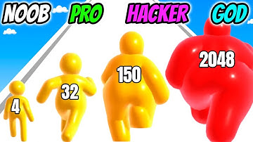 Size Up Run - NOOB vs PRO vs HACKER vs GOD