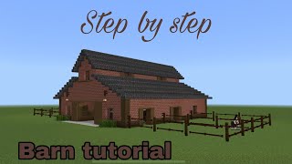 EASY How to Build a Minecraft Horse Barn | Mc Equestrian | DibbleCraft | screenshot 5