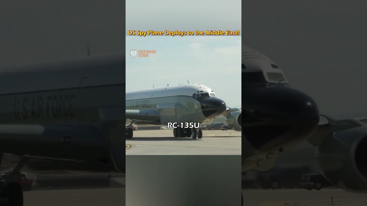 Редкий американский самолет-разведчик RC-135U отправлен на Ближний Восток.