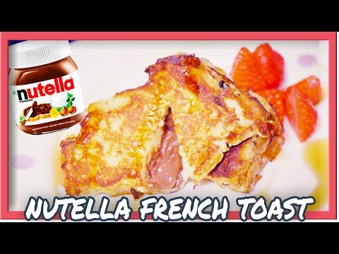 Nutella Stuffed Brioche French Toast