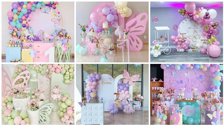 Latest Butterfly Birthday Decoration Ideas 2024/ Butterfly Birthday Decoration|Butterfly Theme Party