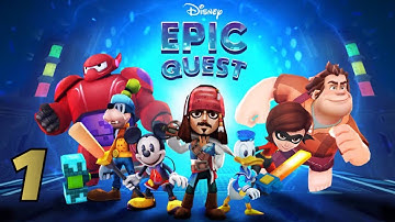 DISNEY EPIC QUEST - First Gameplay Walkthrough Part 1