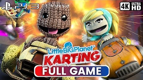 LITTLE BIG PLANET KARTING | Full Game (PS3 Gameplay 4K UHD)