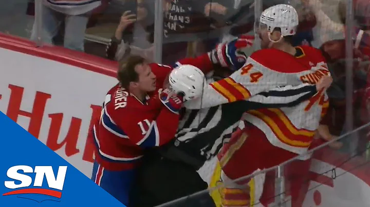 Brendan Gallagher Scores Against Flames And Multip...