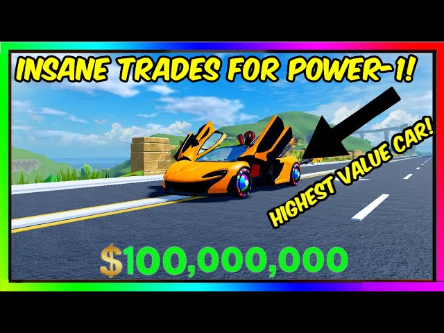 Roblox Jailbreak: POWER-1 Value