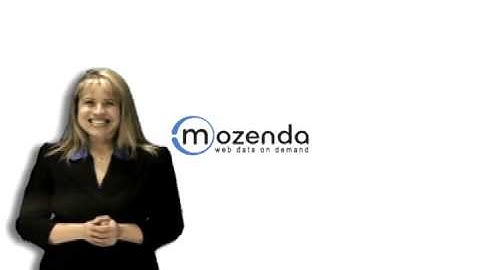 Mozenda web scraper tool.