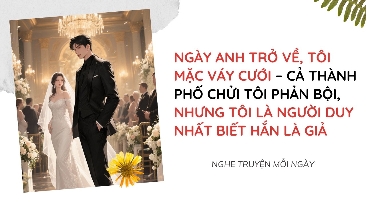 Ngày Anh Trở Về, Tôi Mặc Váy Cưới – Cả Thành Phố Chửi Tôi Phản Bội, Nhưng Tôi Là Người Duy Nhất