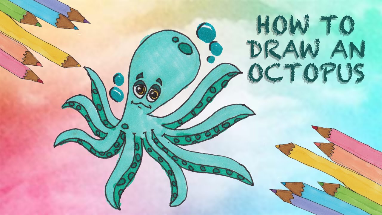 How to Draw an Octopus - YouTube