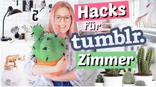 10 HACKS für ein TUMBLR Zimmer | ViktoriaSarina