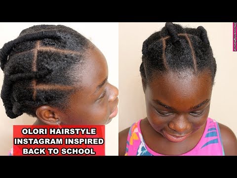 Back To School Natural Hairstyle Instagram Inspired Olori