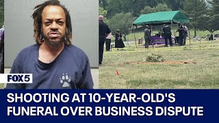 Shooting at 10-year-old's funeral started over business dispute