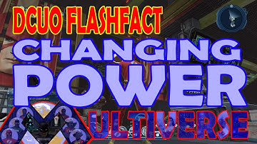DCUO How to Change Power