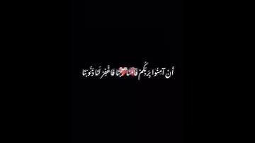 سورة آل عمران ـ الأية 192-193-194.