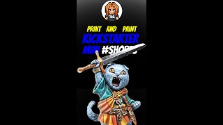 Print and Paint  |  Kickstarter Mini #Short 0-3