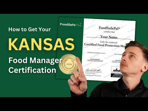 Food Handler Certification Kansas