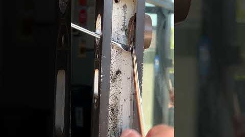 Remove the Collars of the Adams Rite If Have C-clip Circlip