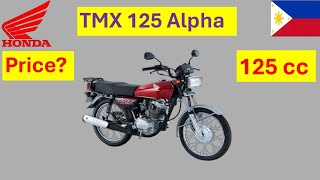 Honda Tmx 125 Alpha Specs And Price 2025