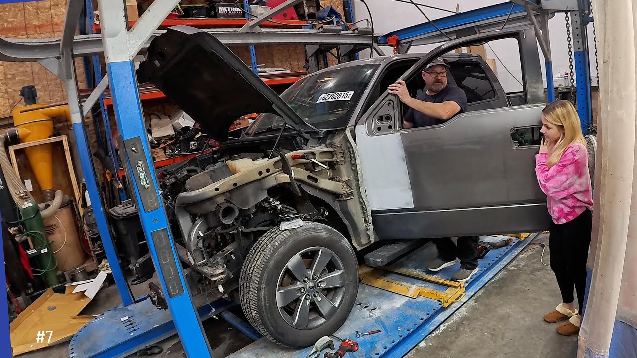 Мы купили разбитый Ford F-150 на Copart… Была ли это огромная ошибка?!