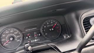 Daily driven Ford Crown Victoria with high idle hours rev limiter abuse