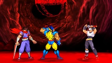 Marvel VS Capcom 2 - Strider Hiryu/Wolverine/Hayato - Expert Difficulty Playthrough