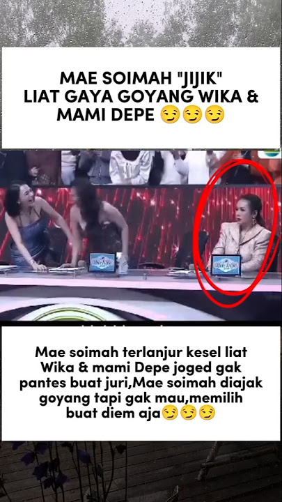 Mae soimah males liat Wika & mami Depe #dangdut #soimah #wikasalim #dewipersik #indosiar