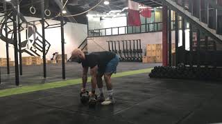 Functional Strength - Double Kettlebell Pendlay Row - ON AIR