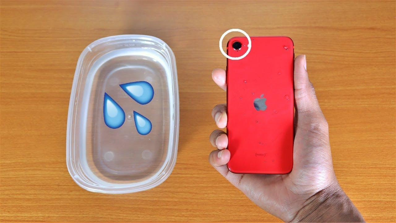 Apple iPhone SE 2020 Water Test - Is It Water Resistant?