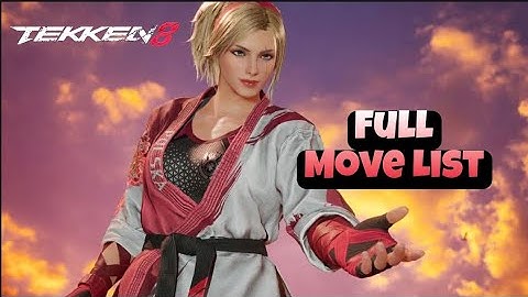 TEKKEN 8 | Lidia Sobieska Full Move List (She